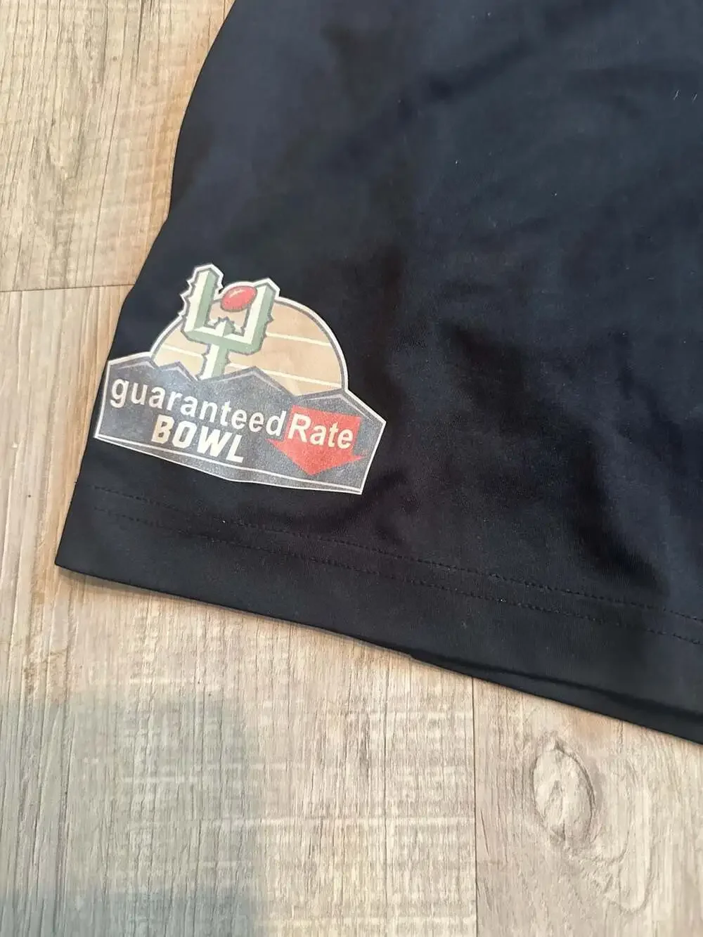 Nike Dri-FIT Guaranteed Rate Bowl Football Shorts Black Mens Size M